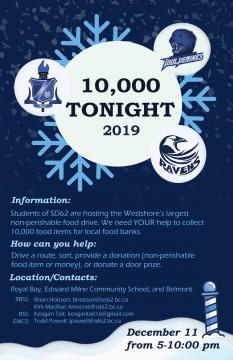 10,000 Tonight Poster